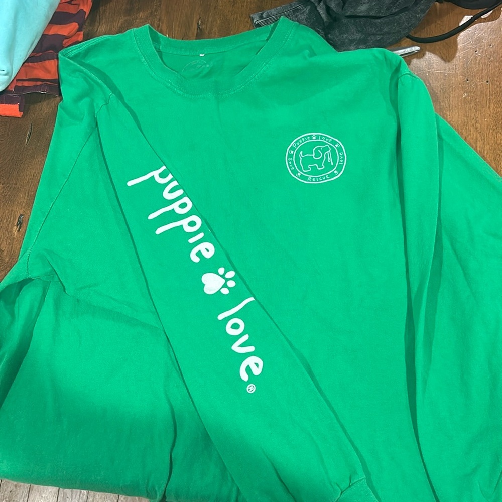 Puppie Love Holiday Long Sleeve Shirt
